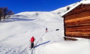 Skitour Pürglersgungge - Aufstieg