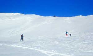 Skitour Pürglersgungge - Aufstieg