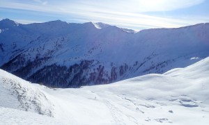 Skitour Pürglersgungge - Abfahrt