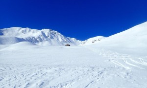 Skitour Pürglersgungge - Abfahrt