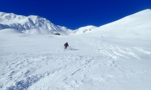 Skitour Pürglersgungge - Abfahrt