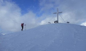 Skitour Golzentipp - Gipfelsieg