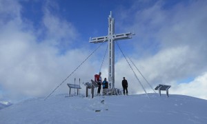 Skitour Golzentipp - Gipfelsieg