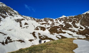 Skitour Hochgrabe - Zustieg bei der Heinkaralm