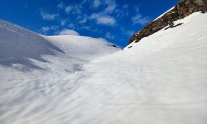 Skitour Hochgrabe - Aufstieg Schrentebachboden