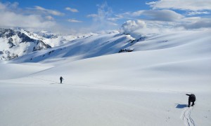 Skitour Hochgrabe - Aufstieg, Aufstieg Wilde Platten