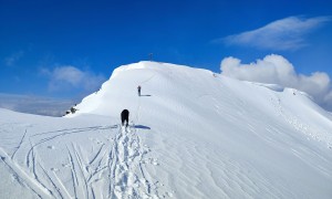 Skitour Hochgrabe - Schlussaufstieg