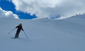 Skitour Hochgrabe - Abfahrt, Wilde Platten