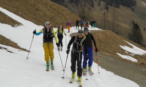 Skitour Riepenspitze - Aufstieg