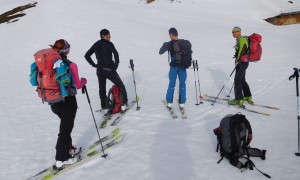 Skitour Riepenspitze - Aufstieg