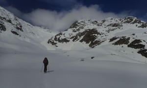 Skitour Riepenspitze - Aufstieg