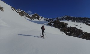 Skitour Riepenspitze - Aufstieg