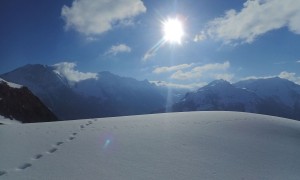 Skitour Riepenspitze - Aufstieg