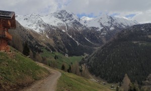 Skitour Riepenspitze - bei der Riepenalm