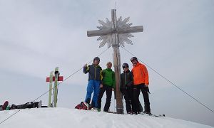 Skitour Riepenspitze - Tourbild