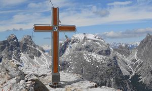 Klettersteig Toblinger Knoten, Leiternsteig - Tourbild