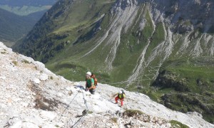 Klettersteig Große Kinigat - Klettersteig