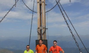 Klettersteig Große Kinigat - Gipfelsieg