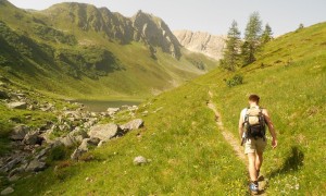 Klettersteig Filmoor, Porze - Zustieg Leitnertal, beim unteren Stuckensee