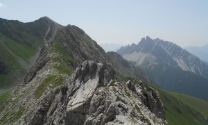 Klettersteig Filmoor, Porze - im Klettersteig Corrado d'Ambros