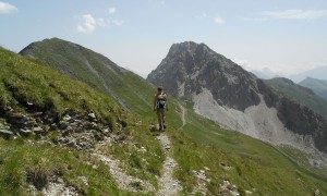 Klettersteig Filmoor, Porze - auf dem Weg zur Porze