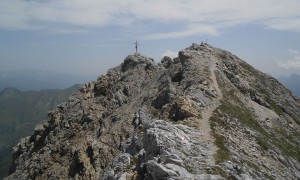 Klettersteig Filmoor, Porze - Gipfelsieg Porze