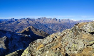 Bergtour Zellinkopf - Blick zur Schobergruppe mit Glockner