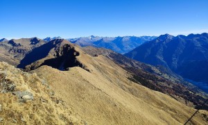 Bergtour Zellinkopf - Blick zur Hochalmpsitze und Polinik