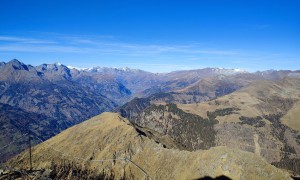 Bergtour Zellinkopf - Gipfelsieg Zellinkopf, Blick zum Glockner und Sonnblick