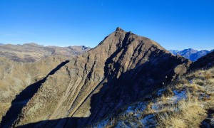 Bergtour Zellinkopf - beim Leitenkopf, Rückblick Zellinkopf