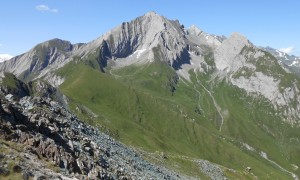 Bergtour Kendlspitze - Rückblick Kendlspitze