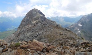 Bergtour Rote Spitze - kurz vor dem Gipfel