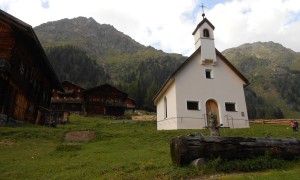 Bergtour Rote Spitze - Oberstaller Alm