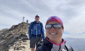 Hochtour Großes Wiesbachhorn - Gipfelsieg, Abstieg