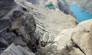 Hochtour Großes Wiesbachhorn - Schlüsselstelle