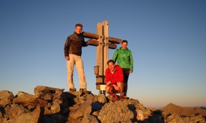 Bergtour Regenstein - Gipfelsieg