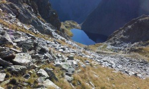 Bergtour Regenstein - Rückblick Pumpersee