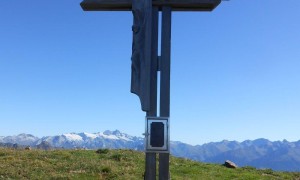 Bergtour Regenstein - Gipfelkreuz