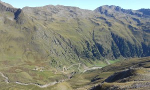 Bergtour Hochgrabe & Degenhorn - Blick zur Heinkaralm