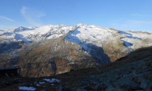 Bergtour Großer Hafner - Blick zur Hochalmspitze