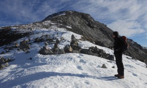 Bergtour Großer Hafner - Aufstieg Grat