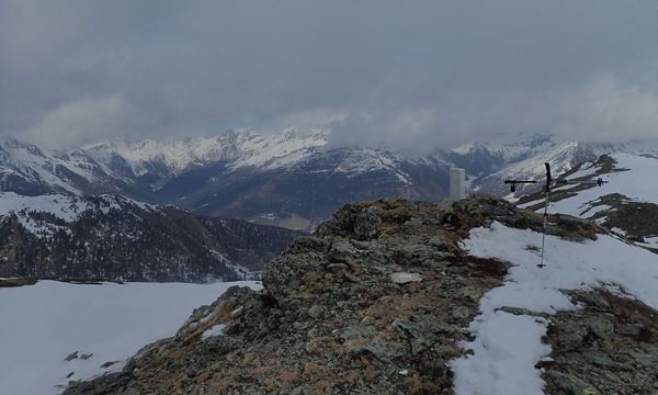 Tourbild - Skitour Hochrast über Oberhofertal (Osttirol)