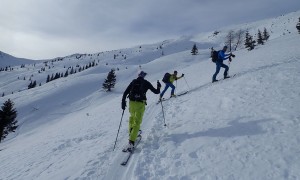 Skitour Reiterkarspitze - Aufstieg