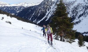 Skitour Reiterkarspitze - Aufstieg