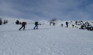 Skitour Reiterkarspitze - Aufstieg