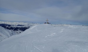 Skitour Reiterkarspitze - Gipfelsieg