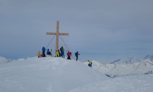 Skitour Reiterkarspitze - Gipfelsieg