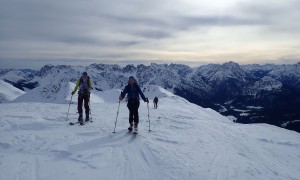 Skitour Reiterkarspitze - Gipfelsieg