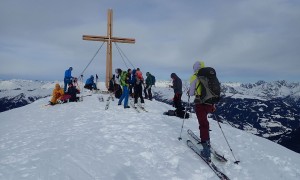 Skitour Reiterkarspitze - Gipfelsieg