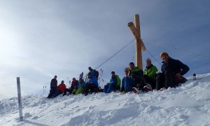 Skitour Reiterkarspitze - Gipfelsieg